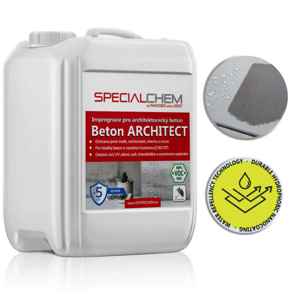 SPECIALCHEM impregnace na pohledový beton