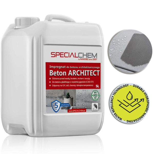 SPECIALCHEM impregnace na pohledový beton