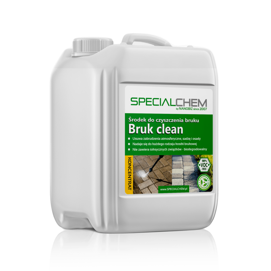 SPECIALCHEM na čištění dlažebních kostek - BRUK CLEAN