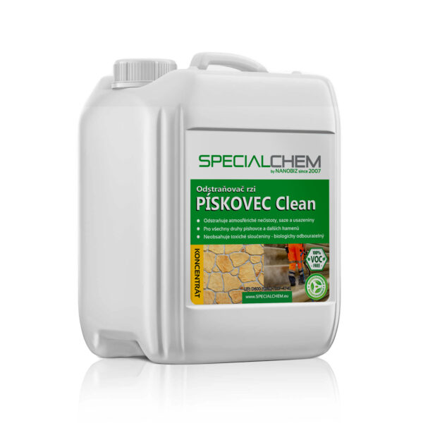 SPECIALCHEM na čištění pískovce, vápence a jiných kamenů - SANDSTONE CLEAN