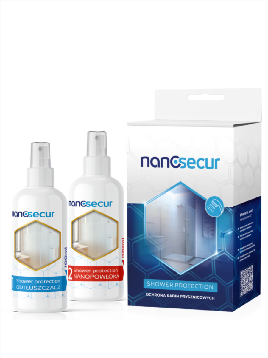 NANOSECUR Impregnace do sprchových koutů – SHOWER PROTECT