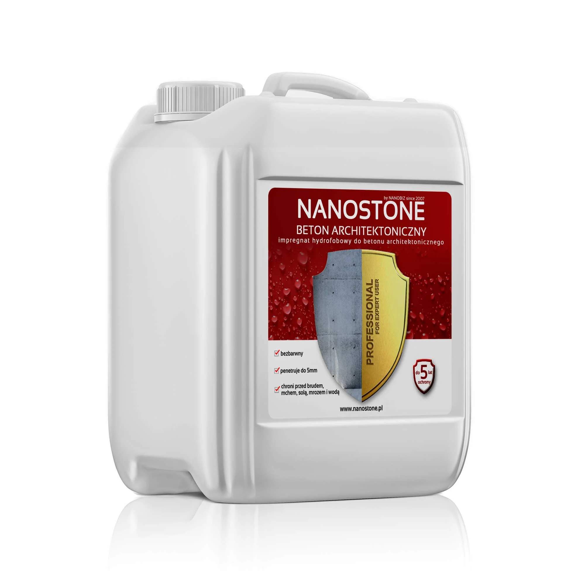 NANOSTONE BETON ARCHITEKTONICZNY — produkt a použití